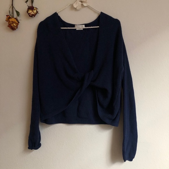 Lovers + Friends Spring Sweater in Navy - Picture 4 of 8